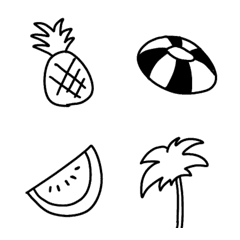 Simple Cute Summer Emoji