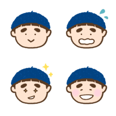 various facial expressions (boy)