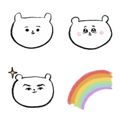 Just the right emoji for Yurukuma