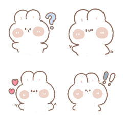 Emoji rabbit cute **