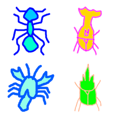 A Collection of Colorful Insects 1