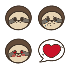 Sloth emoji 1