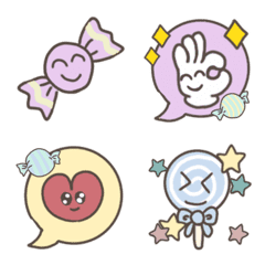 Candy emoji that conveys feelings