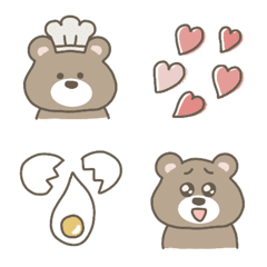 Warm bear emoji #2