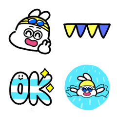 usamo-chi swimmer's emoji