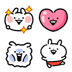 Laid-back Usagyuuun!!! Emoji | Yabe-LINE貼圖代購 | 台灣No.1，最便宜高效率的代購網