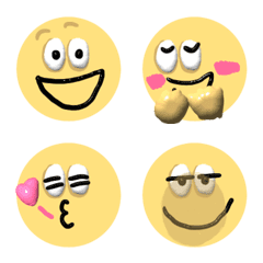 Simple smile emojis.