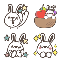 Surreal rabbit character no emoji