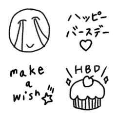simple handwritten Emojis 7