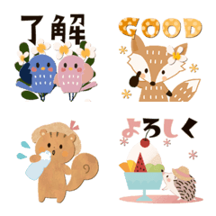 Summer Gentle Animal Emoji