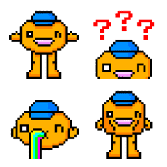 Animated real onchan Emoji (Pixel art)