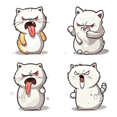 Mitchee's House Angry Cats