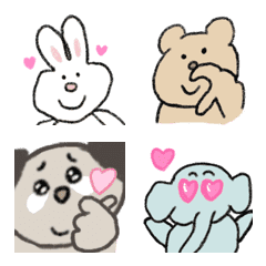 Animation animals emojis.