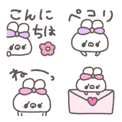 POWAPOWA Rabbit Emoji4