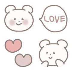 Simple bear can be used in daily life