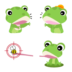 小蛙表情貼
