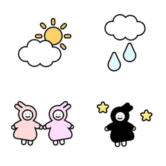 rabbit weather tag move additional Emoji