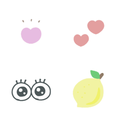 simple dull colored emoji 3