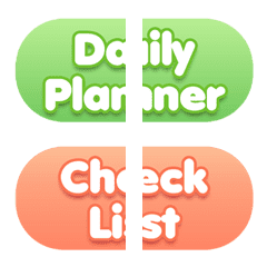 Topic Planner for working & daily (Set1)