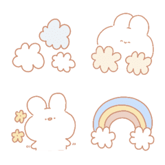 Emoji rabbit cute a*