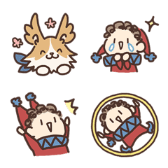 Kalala and Flying Puppy - Emoji