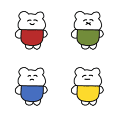 seven  color emoji
