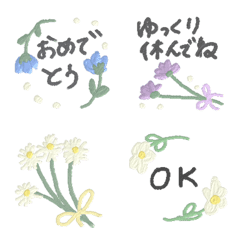 flower emojis