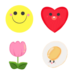 simple&cute daily emojis