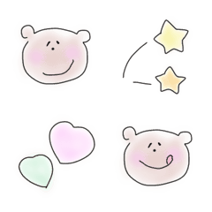 fluffy bear emoji .