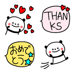 Panda and Everyday Emoji