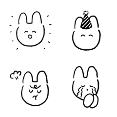 working herd bunny Emoji