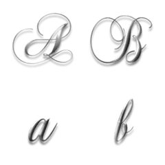 The Metallic Calligraphy 2 (Copperplate)