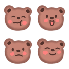 Emotional Bear emoji