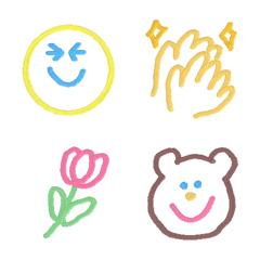 Handwritten emojis 3