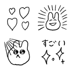 simple handwritten emojis 10