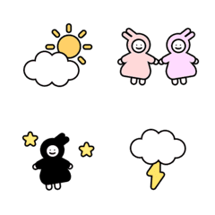 rabbit weather tag Emoji