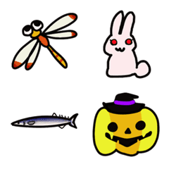 Emoji to express autumn