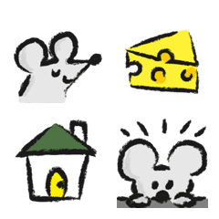 Lovely Little Mouse Emoji