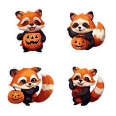 Halloween Red Panda