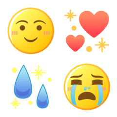 emoji of Mr. Full Moon