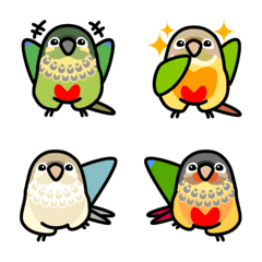 Cute Conures emoji