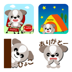 Animated emojis of shih Tzu 3