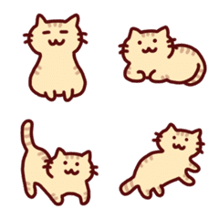 Free-Spirited Cats Emoji 40 types