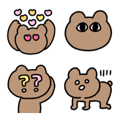Kurogan emoji Bear 2