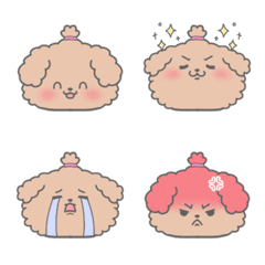 Cute Toy Poodle  Emoji