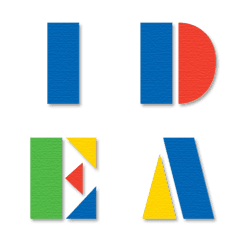 colored paper alphabet emoji