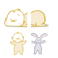 Moon moon is a duck emoji I