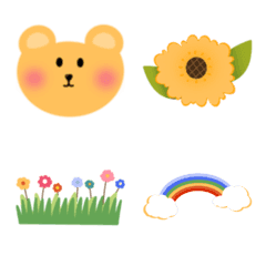 Honey bear cute - emoji 4 u