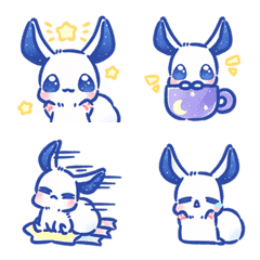 star bunny:dynamic emoji