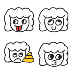Ugly Dama - LINE絵文字 | LINE STORE